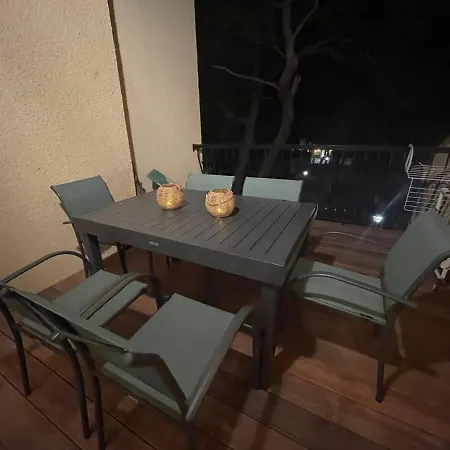 Duplex With Sea View La Franqui Lejlighed *