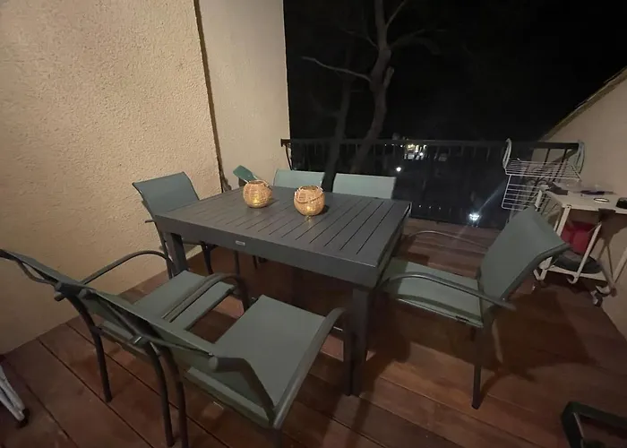 Duplex With Sea View La Franqui Lejlighed *